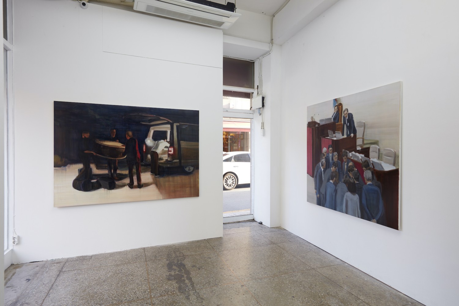 Jina Park: People Gathered under the Lights