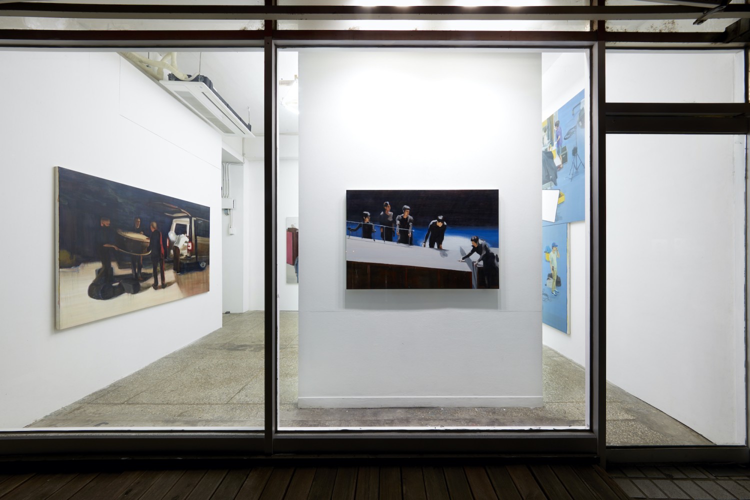 Jina Park: People Gathered under the Lights